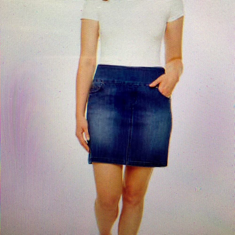 SC & Co Blue Denim Skort. large